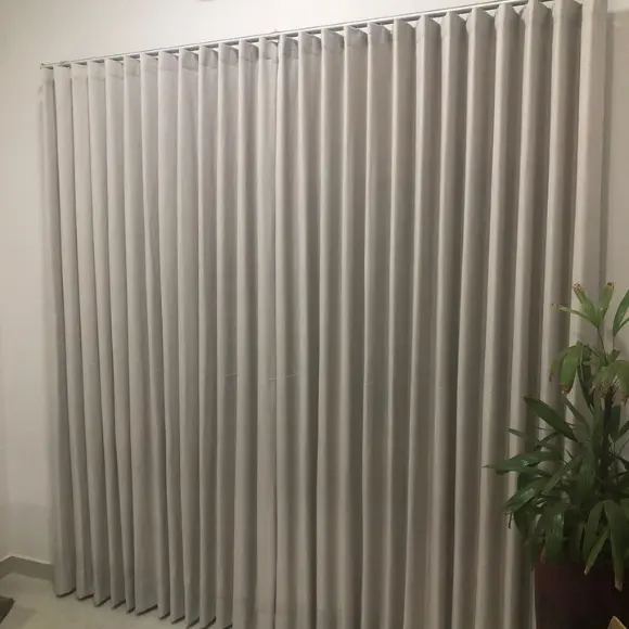 Cortina wave blackout quarto sob medida — Maravilha Cortinas Ibitinga SP